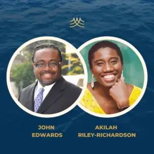JOHN EDWARDS AND AKILAH RILEY-RICHARDSON