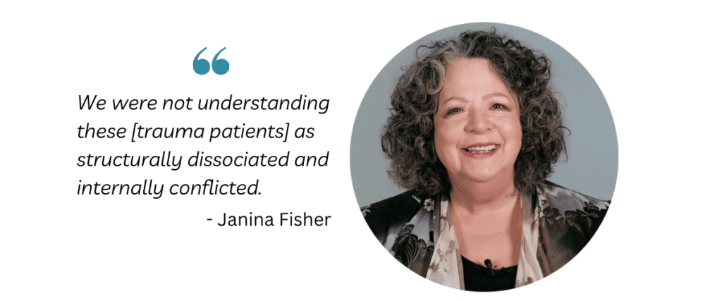 Janina Fisher, treating complex trauma, TIST, therapy