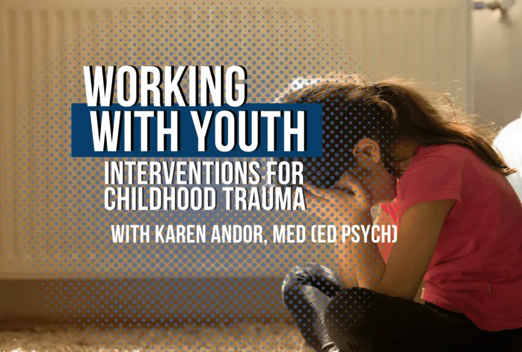 girl pink shirt interventions for childhood trauma challenging behavior white background