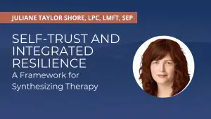 Self-Trust and Integrated Resilience: A Framework for Synthesizing Therapy STAIR Method Level 1