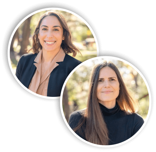 Kathryn Garland and Vanessa Scaringi