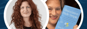 Two women featured with book 'Dissociation Made Simple'.