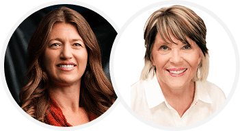 Arielle Schwartz and Jan Winhall