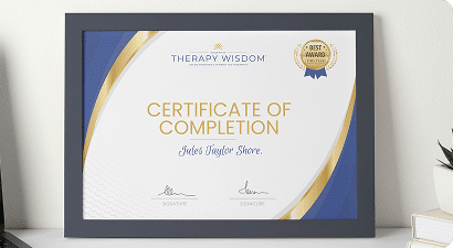 Certificate of Completion