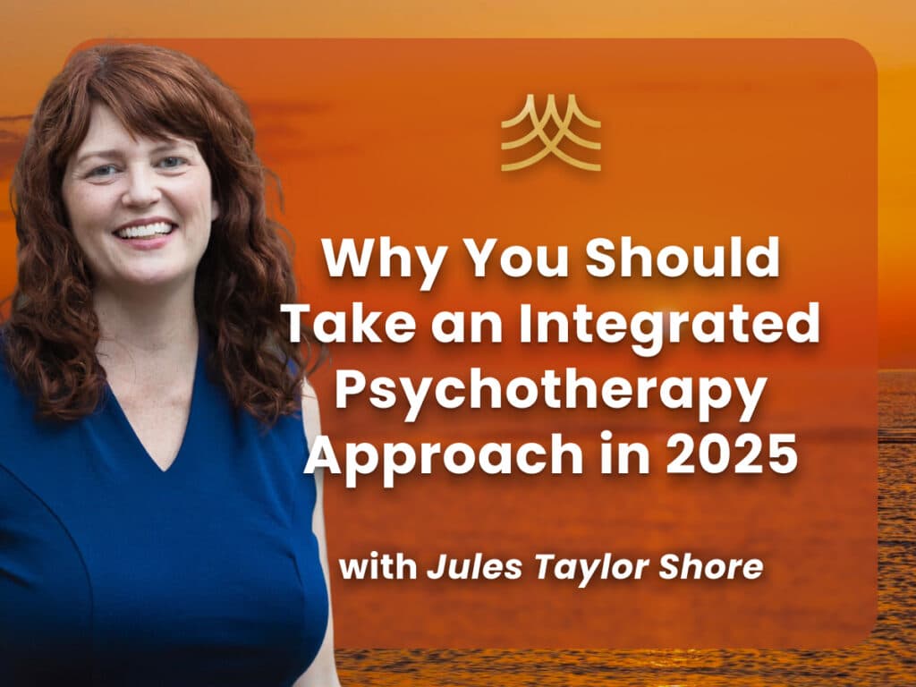 Integrated psychotherapy approach 2025 webinar announcement.