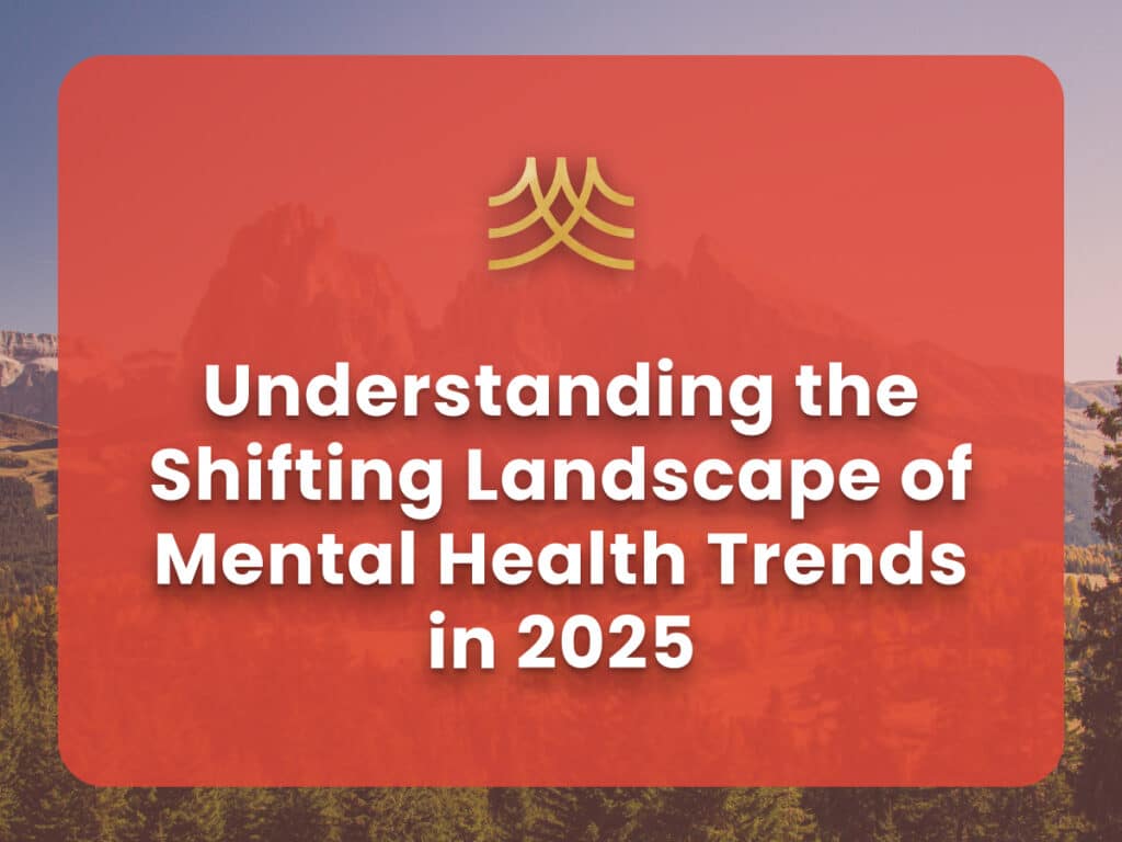 Mental health trends 2025 insights banner