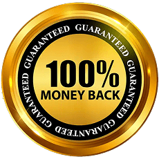 100% Risk-Free Money-Back Guarantee logo