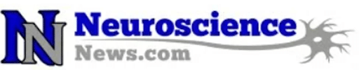 Neuroscience News logo with neuron illustration.