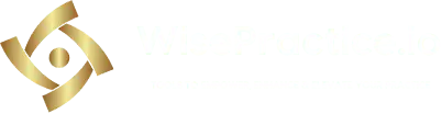 Wisegrade.io logo with gold eye icon
