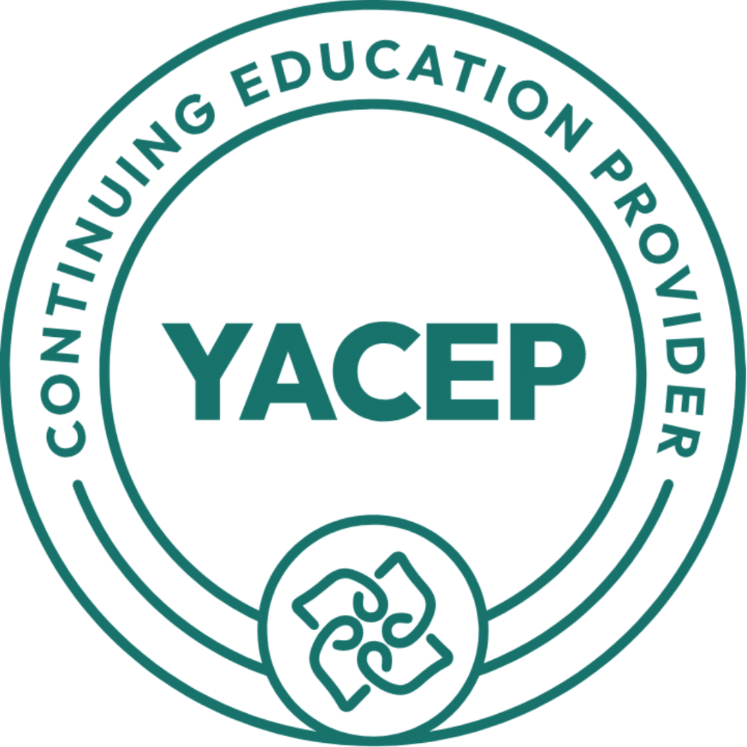 YACEP Continuing Education Provider circular logo
